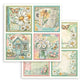 Stamperia Scrapbooking Double-Sided Paper Pad 8"X8" 10/Pkg Daisy Art