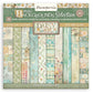 Stamperia Backgrounds Double-Sided Paper Pad 12"x12" 10/Pgk Daisy Art