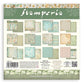 Stamperia Backgrounds Double-Sided Paper Pad 12"x12" 10/Pgk Daisy Art