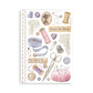 Stamperia A5 Washi Pad 8/Pkg Quiet Days