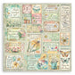 Stamperia Scrapbooking Double-Sided Paper Pad 8"X8" 10/Pkg Daisy Art