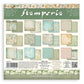 Stamperia Backgrounds Double-Sided Paper Pad 8"X8" 10/Pkg Daisy Art