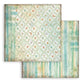 Stamperia Backgrounds Double-Sided Paper Pad 8"X8" 10/Pkg Daisy Art