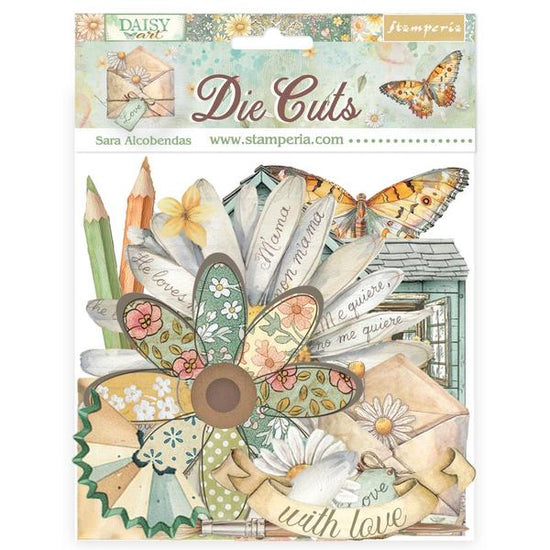 Stamperia Daisy Art Assorted Die Cuts