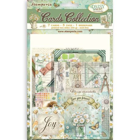 Stamperia Cards Collection Daisy Art