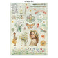Stamperia Junk Journal Stickers, Cut-outs & Backgrounds Daisy Art