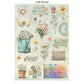 Stamperia Junk Journal Stickers, Cut-outs & Backgrounds Daisy Art