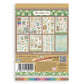 Stamperia A5 Washi Pad 8/Pkg Daisy Art