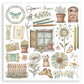 Stamperia Assortment Rub-On Kit 6/Pkg Daisy Art