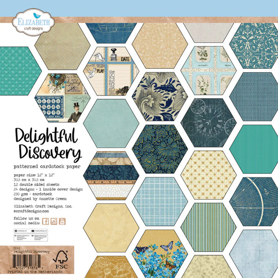 Elizabeth Craft Delightful Discovery paper pack