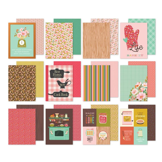 Simple Stories Double-Sided Paper Pad 6"X8" 24/Pkg What’s Cooking’?