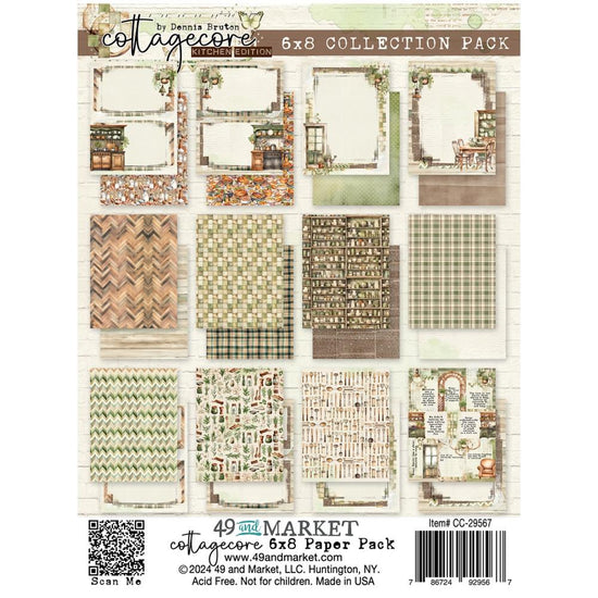 49 And Market Collection Pack 6"X8" Cottagecore