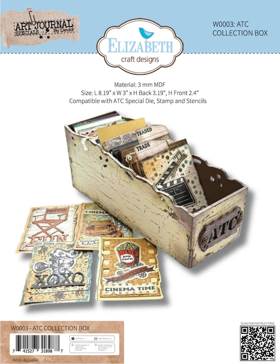 Elizabeth Craft ATC collection Box