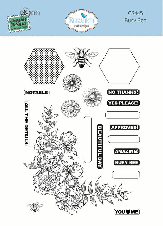 Elizabeth Craft Busy Bee stamp