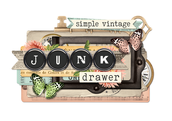 Simple Stories Simple Vintage Junk Drawer Bundle (15 productos)