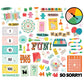 Simple Stories Bits & Pieces Die Cuts 67/Pkg Game Night