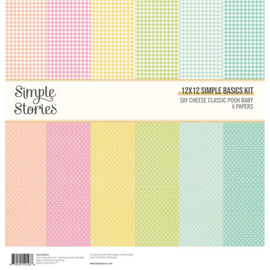 Simple Stories Simple Basics Kit 12"x12" Classic Pooh Baby