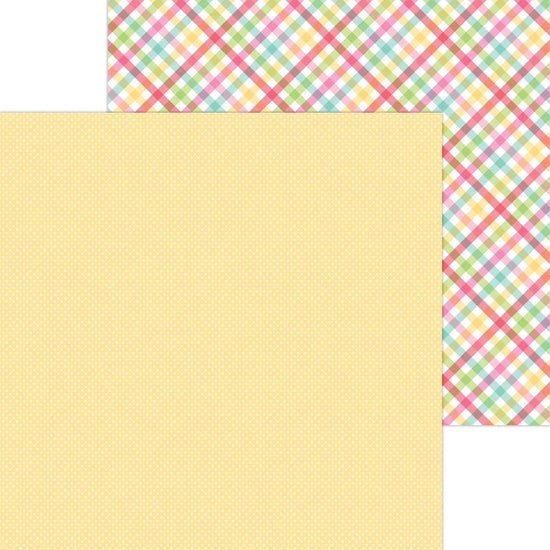 My Happy Place Double-Sided Cardstock 12"X12" Hello Sunshine