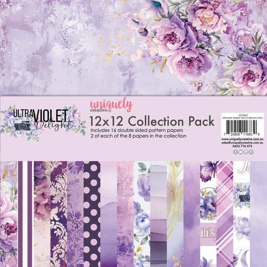 Uniquely ULTRAVIOLET DELIGHT 12 X 12 COLLECTION PACK