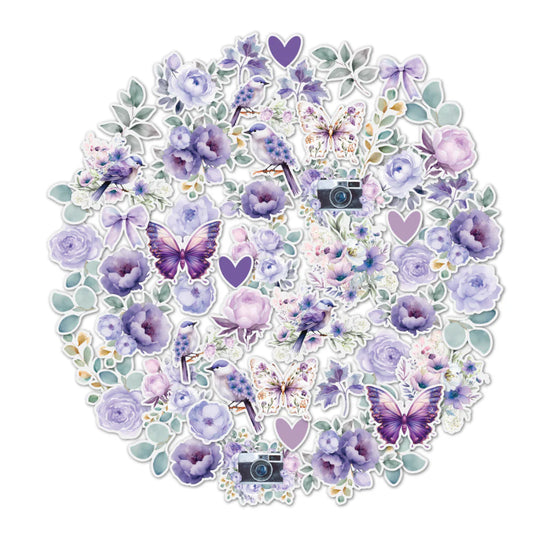 Uniquely ULTRAVIOLET DELIGHT VELLUM CREATIVE CUTS