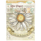 Stamperia Rice Paper A6 8/Pkg Daisy Art