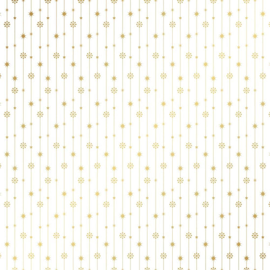 12x12 inch Luxury Foiled Acetate Gold Winter