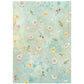 Stamperia Rice Paper A6 8/Pkg Daisy Art Backgrounds
