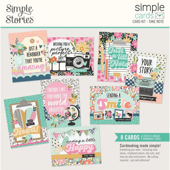 Simple Stories Simple Cards Card Kit Take Note