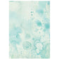 Stamperia Rice Paper A6 8/Pkg Daisy Art Backgrounds