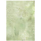 Stamperia Rice Paper A6 8/Pkg Daisy Art Backgrounds