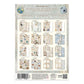 Stamperia Stamperia Junk Journal Stickers, Cut-Outs & Backgrounds Secret Diary