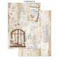Stamperia Stamperia Junk Journal Stickers, Cut-Outs & Backgrounds Secret Diary