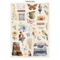 Stamperia Stamperia Junk Journal Stickers, Cut-Outs & Backgrounds Secret Diary