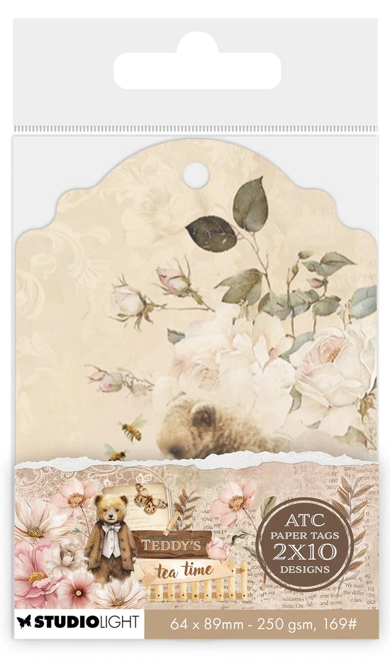 Studio Light Tags ATC Tags Teddy&