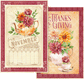 Graphic 45 Ephemera Card Set Calendar, Season To Celebrate