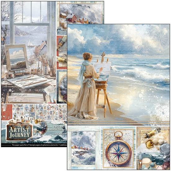 Ciao Bella An Artist Journey Creative Pad A4 9/Pkg