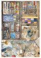 Ciao Bella Rice Paper A4 MIXED 4/Pkg An Artist Journey