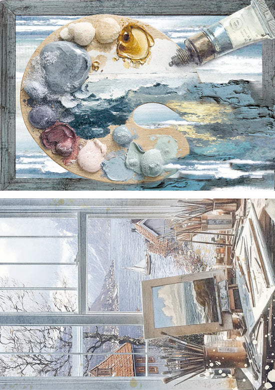 Ciao Bella Rice Paper A5 MIXED 8/Pkg An Artist Journey
