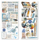 Ciao Bella An Artist Journey Transparent Adhesive Sheets 5/Pkg