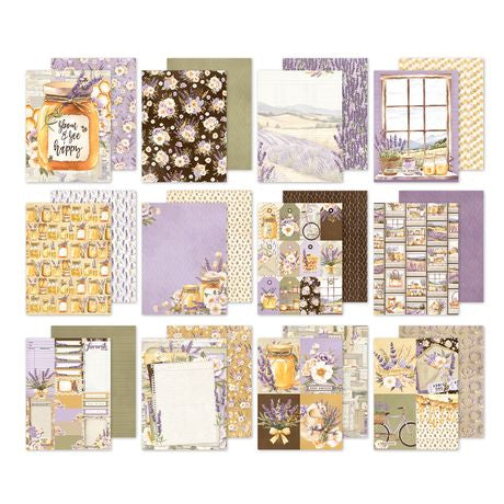 Simple Stories Paper Pad 6"X8" Simple Vintage Lavender Fields