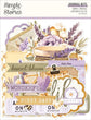 Simple Stories Journal Bits & Pieces Die Cuts Simple Vintage Lavender Fields