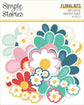 Simple Stories Floral Bits & Pieces Die Cuts Say Cheese Happiest Place