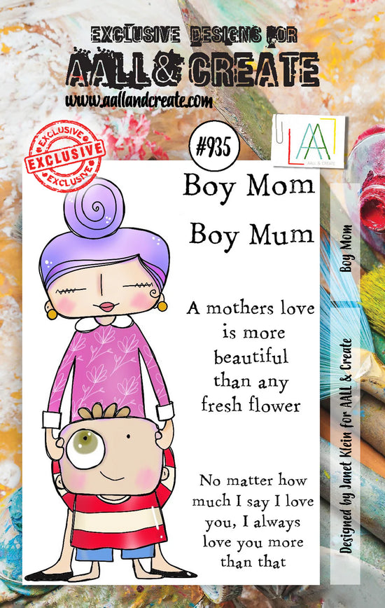 AALL and Create Stamp Set - 935 - Boy Mum