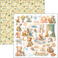 Ciao Bella Lunibloom Patterns Pad 12"x12" 8/Pkg