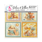 Ciao Bella Deluxe Paper Pearl & Vellum Dual Pack 6x6 MIXED 6/Pkg Lunibloom