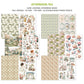 Ciao Bella Afternoon Tea Junk Journal & Ephemera Book A4 32/Pkg