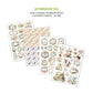 Ciao Bella Afternoon Tea Junk Journal & Ephemera Book A4 32/Pkg