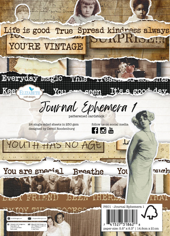 Elizabeth Craft Journal Ephemera 1