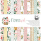 P13 Double-Sided Paper Pad 12"X12" Flowerish