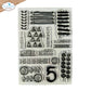 Elizabeth Craft Scribbles stamp